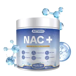 NAC + Glutathione Dietary Supplement | Supports Skin Health & Liver Health | For Men & Women | 90 Capsules | DealsForYouDays