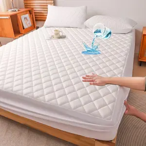 Waterproof Mattress Protector Set (2-3 Pieces) - 16" Deep Pocket, Diamond Quilted, Soft & Noiseless, Non-Slip, Machine Washable - Fits Twin, Full, Queen, King Beds breathable comfort