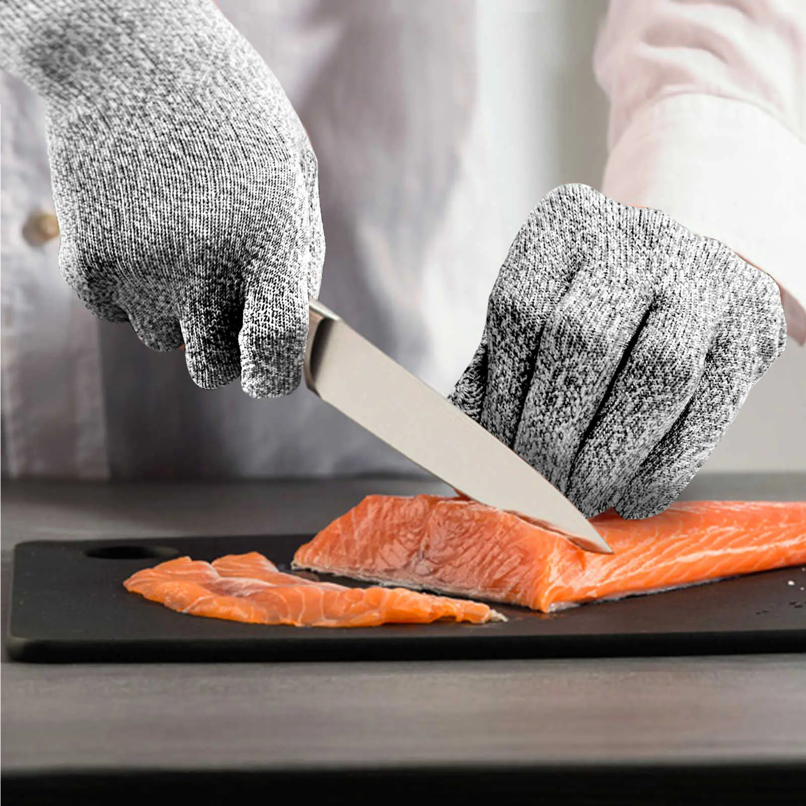 Evridwear Cut Resistant Gloves Food Grade Level 5 Kitchen Safety Protection