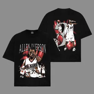 Allen Iverson 3 Shirt Premium Cotton, The Answer Fans, The Answer Shirt, Sixers Nation Fans, Philly Faithful Fans, Basketball Shirt, Game Day Fit