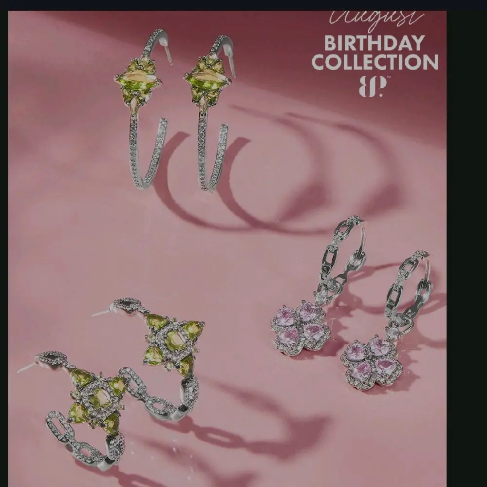 bomb party 2026 August birthday collection earrings