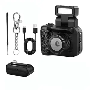 HD Keychain Mini Camera Y4000 1080P, Vintage Camera with 1.44 Inch HD Screen, Long Battery Life, No TF Memory Card Included