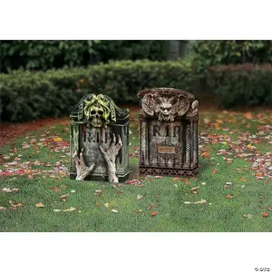 Set of 2 - 22" Tombstones