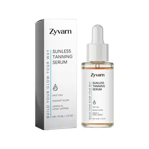 Zyvarn Sunless Tanning Serum Watermelon Fruit Extract Soothing Vitamin E Antioxidant Tanning Serum