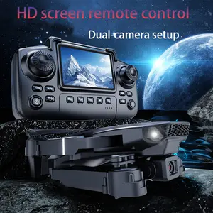 The brand new E88 MAX drone, equipped with a visual remote control with a display, dual camera optical flow positioning, a foldable quadcopter drone equipped with 2 USB rechargeable batteries, the first choice for all kinds of holiday gifts.