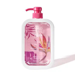 SOLO EN IBIZA Marbella Body Wash-Full Size Cleansing Shower Gel with Pitaya, Lychee, Jasmine & Vanilla (16.9 fl oz)