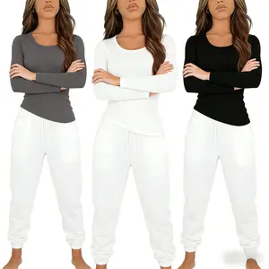 3-Pack Women's Slim Crop Tops, Odor-Resistant Breathable Cotton Blend, Y2K Korean Chic Casual Tees