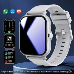 1.83 Inch Full Screen Touch Smart Watch, Fitness Tracker Watch, Bluetooth-compatible Connectivity, Multiple Sports Modes, Smartwatch With Calls, Call/messaging Alerts, Gift for Men and Women, Touchscreen Sport Watch, Sports Tracking Smartwatch