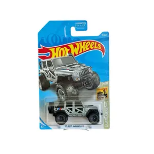 Hot Wheels ‘17 Jeep Wrangler Silver Baja Blazers 1:64 Diecast 13/250