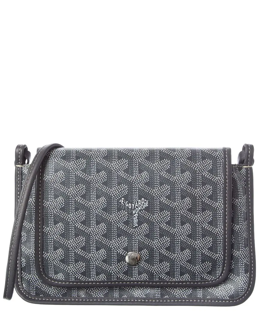 Goyard Grey Coated Canvas Crossbody (Authentic Pre-Loved)