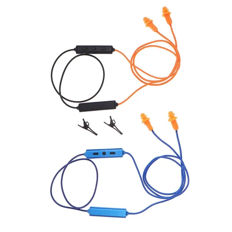 Labor Protection Ear Plugs Wired Bluetooth Headset For Work Noise Suppression Hearing Protection trip business
