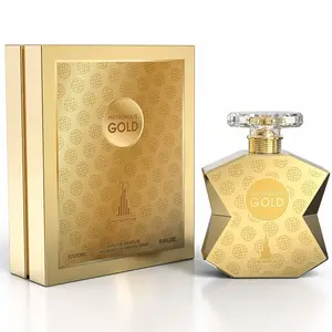 Metropolis Gold Eau De Parfum 100Ml 3.4Oz Unisex by Emper