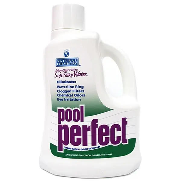 Natural Chemistry 03121 Pool Perfect Soft Silky Water Treatment, 3L Water Bottle Compatible Household Pool & Hot Tub Supply