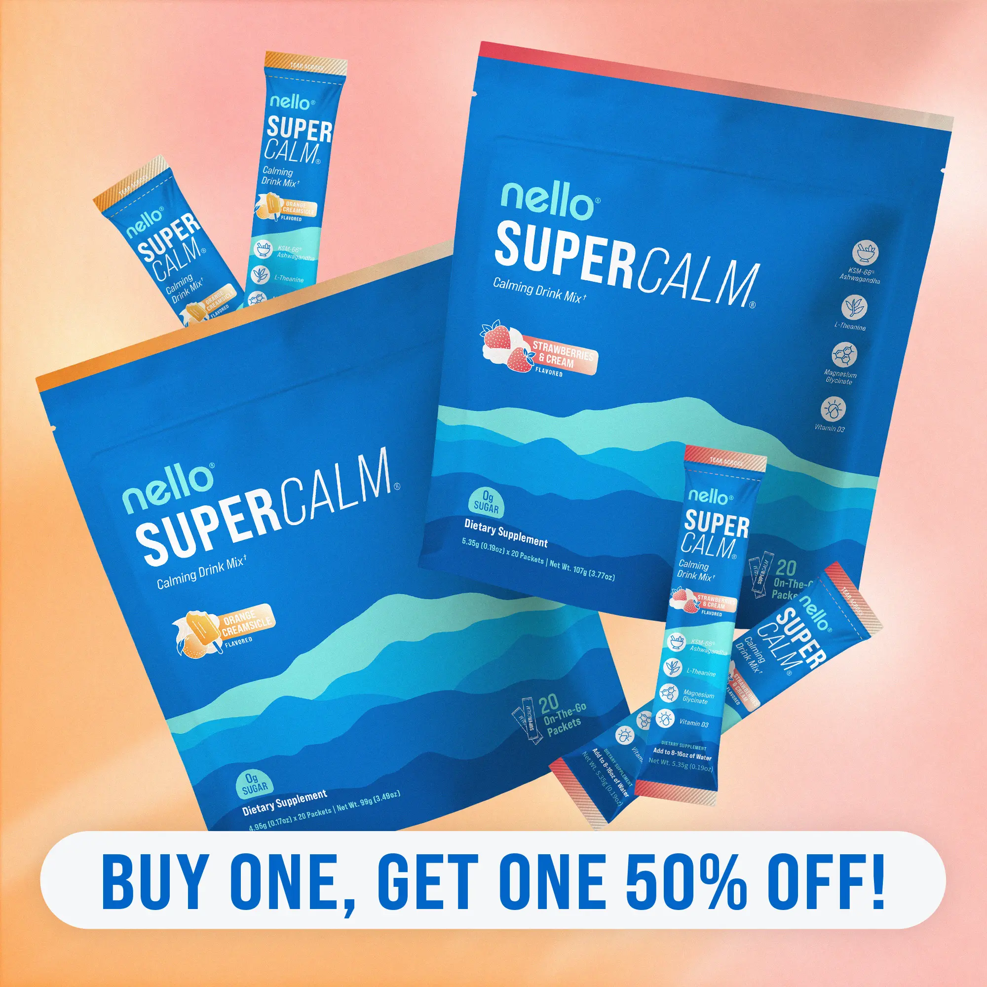 Strawberries & Cream + Orange Creamsicle