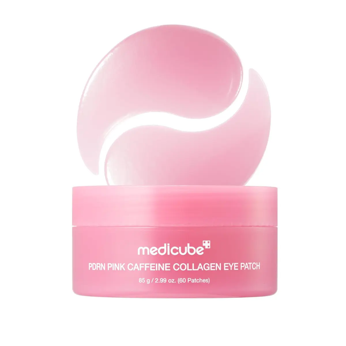 [medicube] PDRN Caffeine Collagen Eye Patch  | Gel Eye Patches for the appearance of Dark Circles, Undereye Bags | Firming, Age-Defying Care with Retinol, Collagen | 30 Pairs