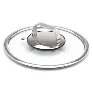 Livwell DiamondClad 8" Tempered Glass Lid for Frying Pan