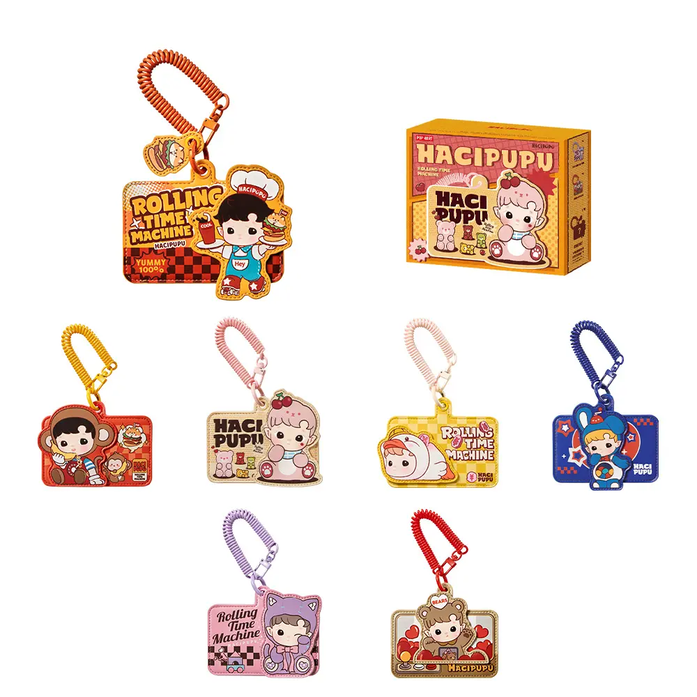 POP MART HACIPUPU-Rolling Time Machine Series-Card Holder Blind Box,Surprise Gift