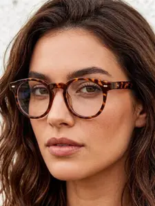 2026 New Fashion Blue Light Blocking Glasses, PC Material, Non-Color Changing, Square Frame, Unisex, All Seasons, Street Style, Square Frame Eyewear, Bluelight Glasses, Tortoise Pattern Glasses, Tortoiseshell Glasses