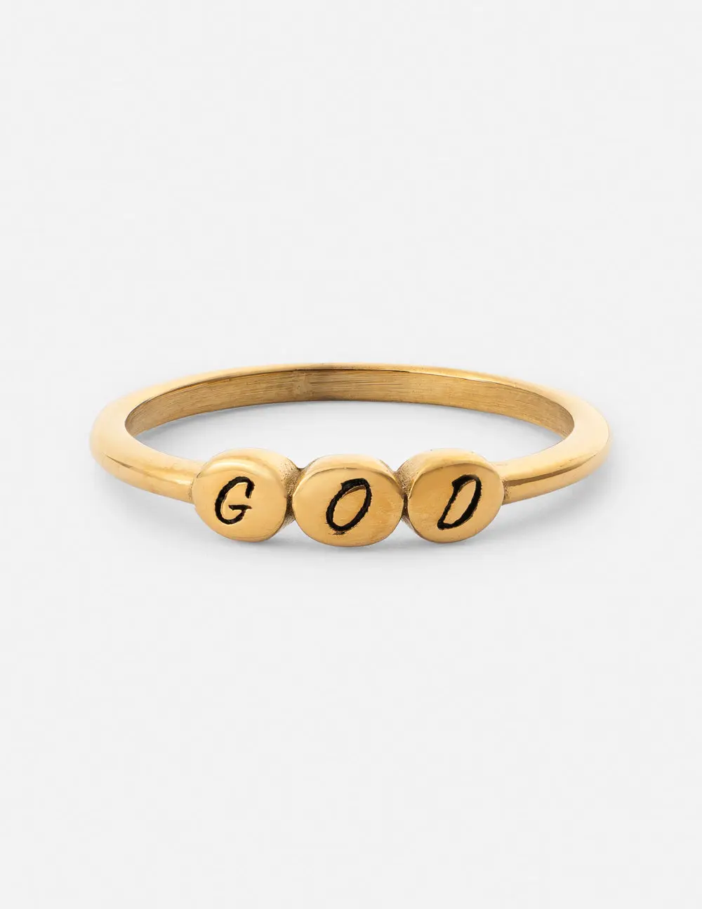 God Letter Ring God Letter Ring