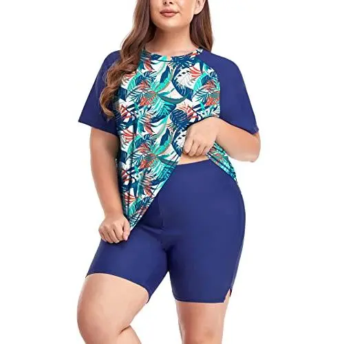 Set (Shirt & Shorts), Floral