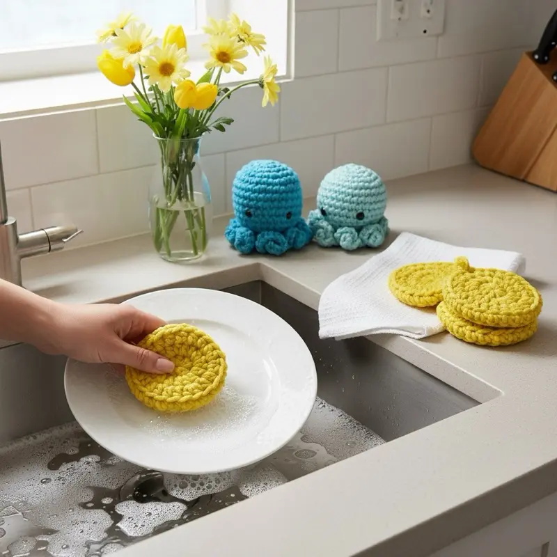Ultimate Dish Scrubby