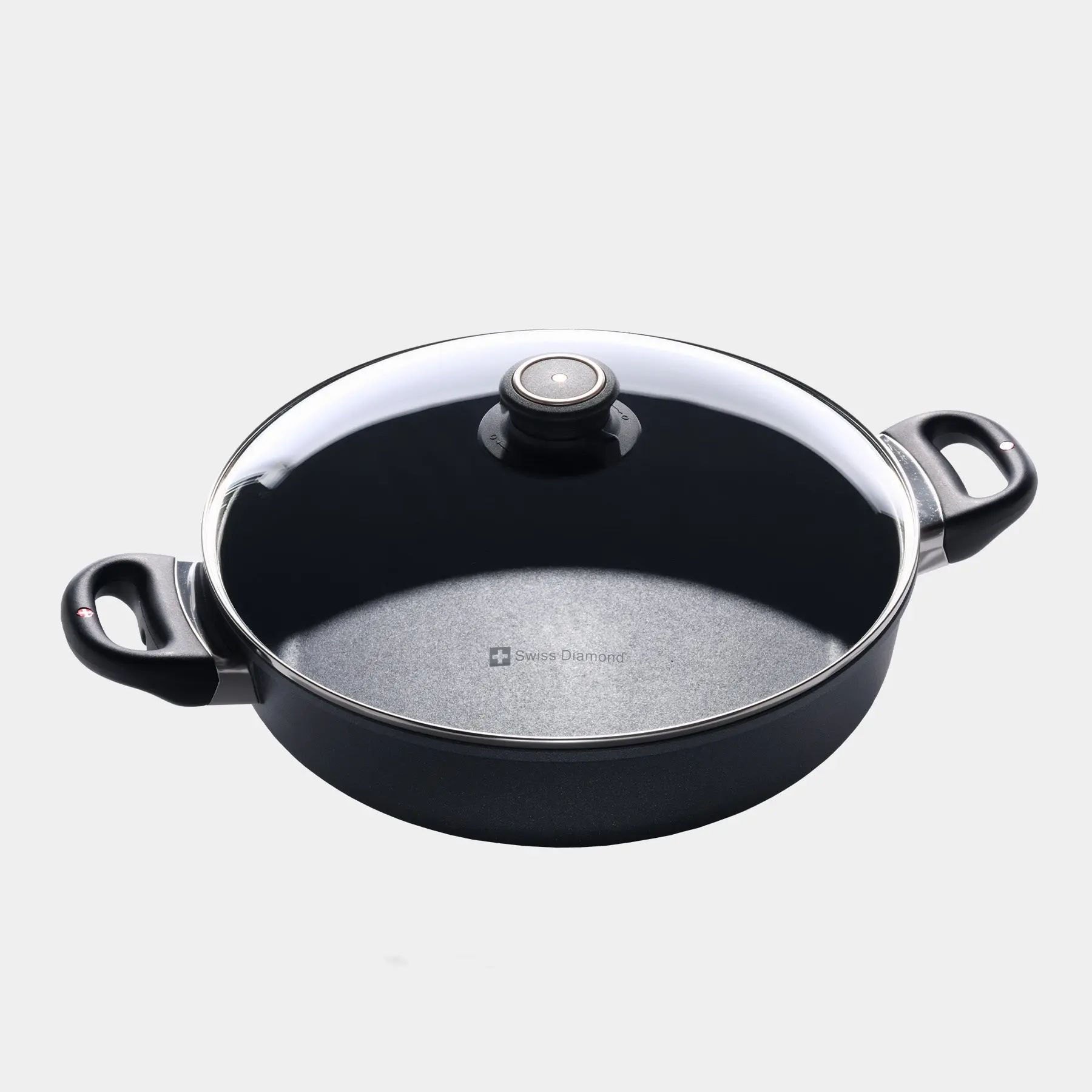 HD Nonstick Sauteuse with Glass Lid | Made in Switzerland
