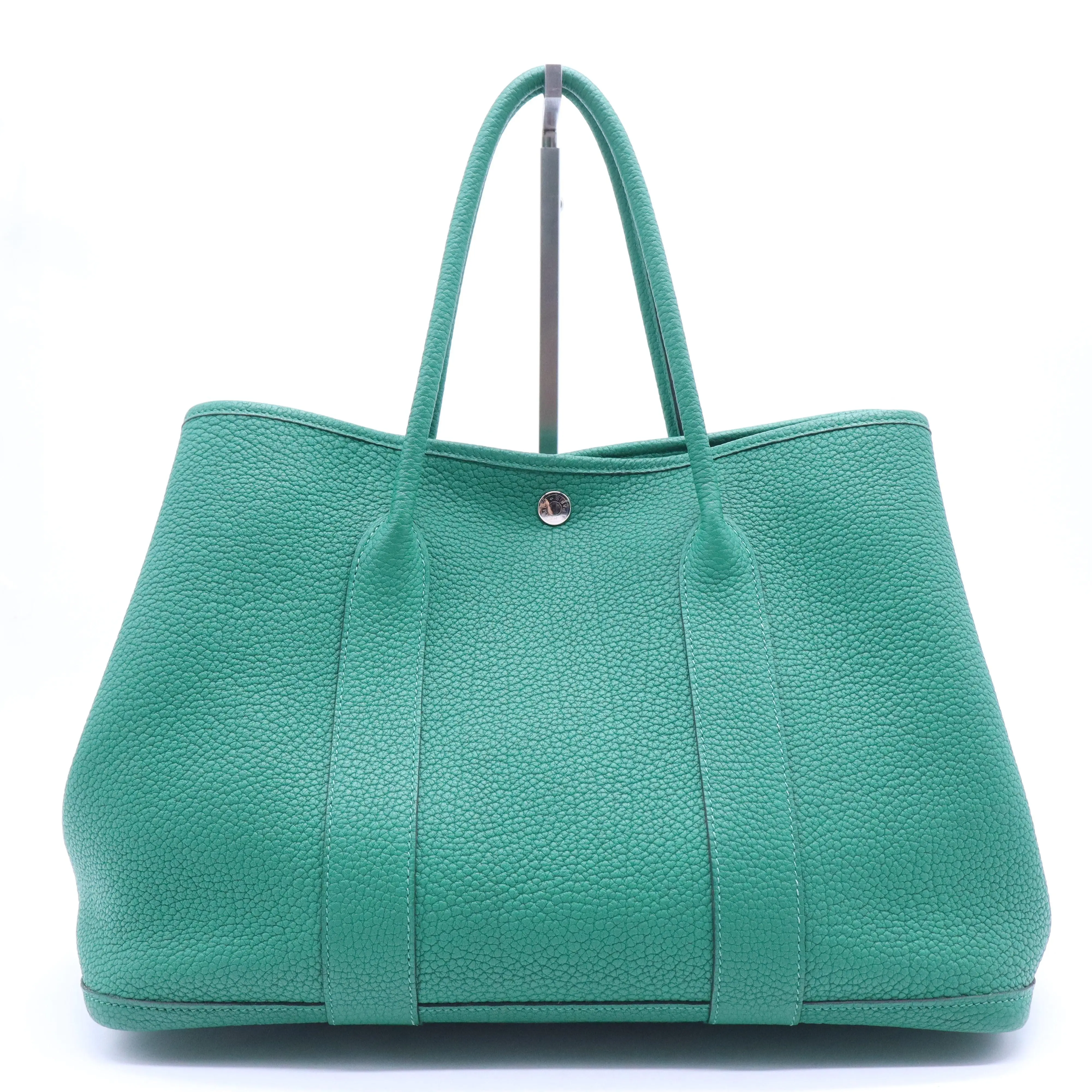 Pre-owned HERMÈS Leather Tote Bags Garden Party Tote 36 B21396
