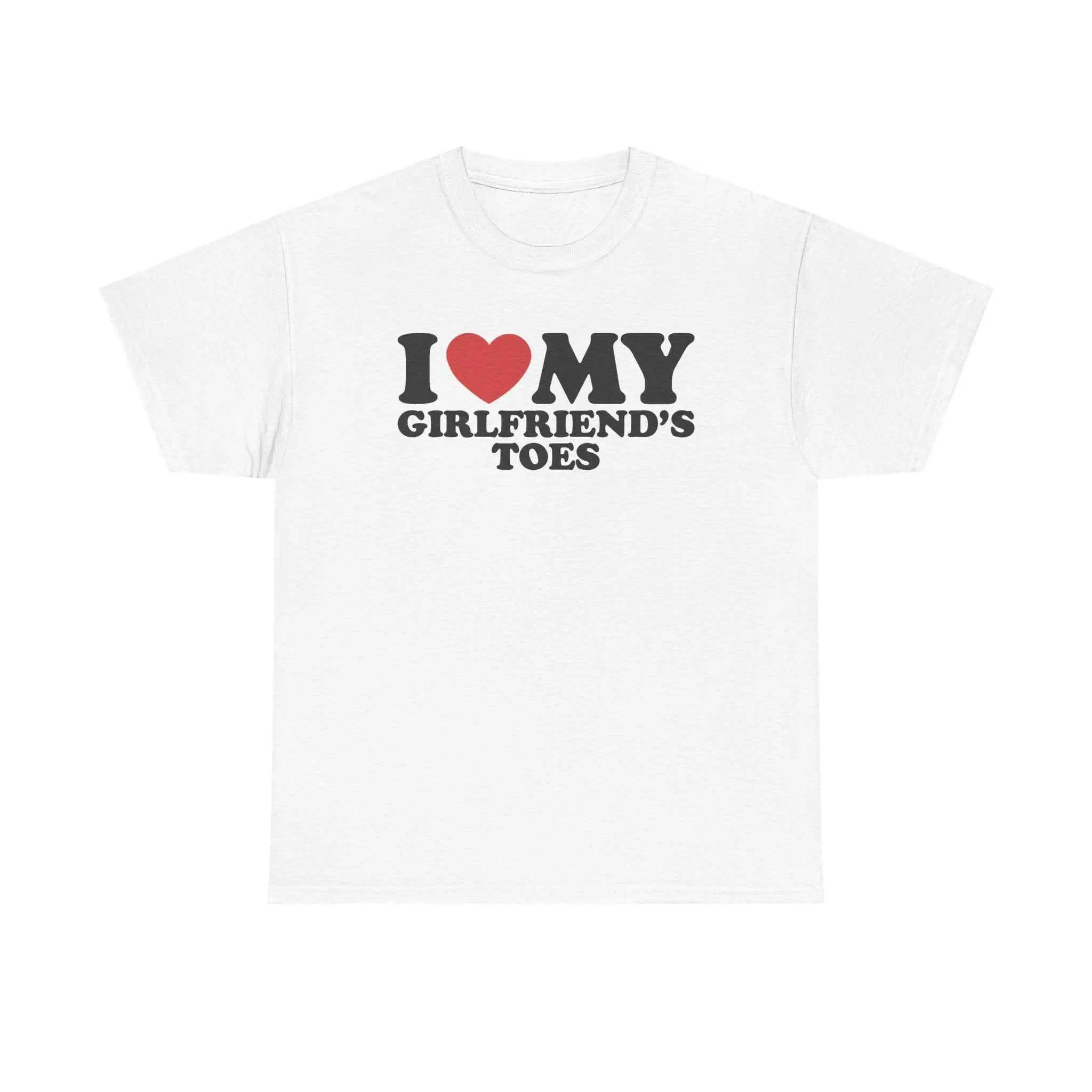 I Heart My Girlfriend's Toes Tee