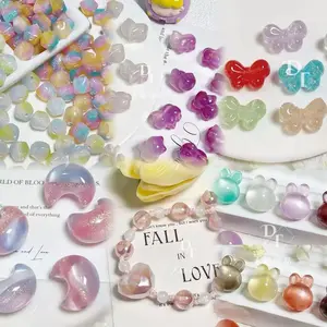 Sage-A52-Special Shaped Resin Beads for Bracelet and Pen