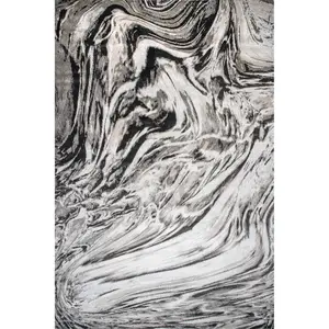 Drea Marble Abstract Area Rug