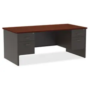 Lorell  Mahogany Laminate & CCL Modular Desk Series