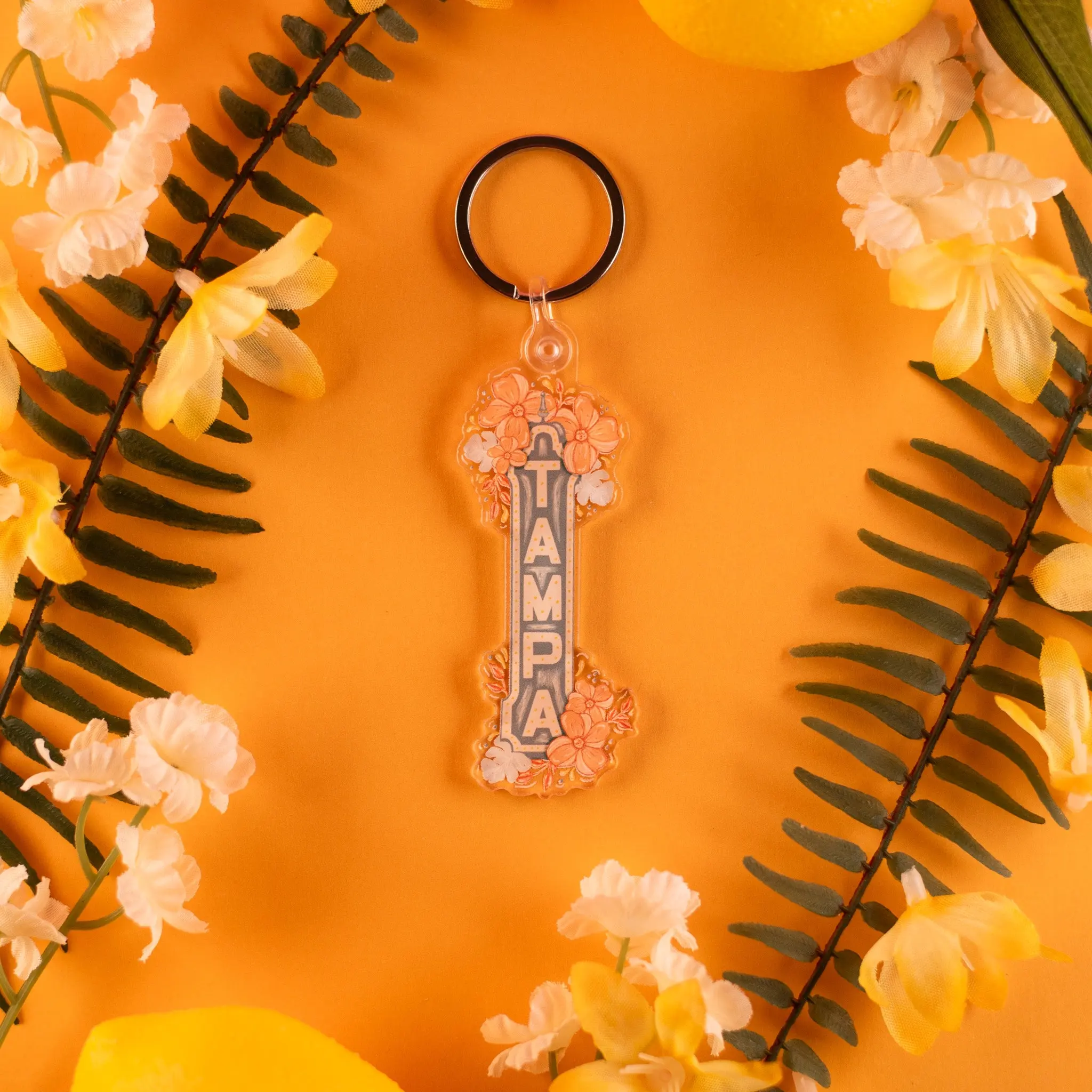 Tampa, Florida Keychain