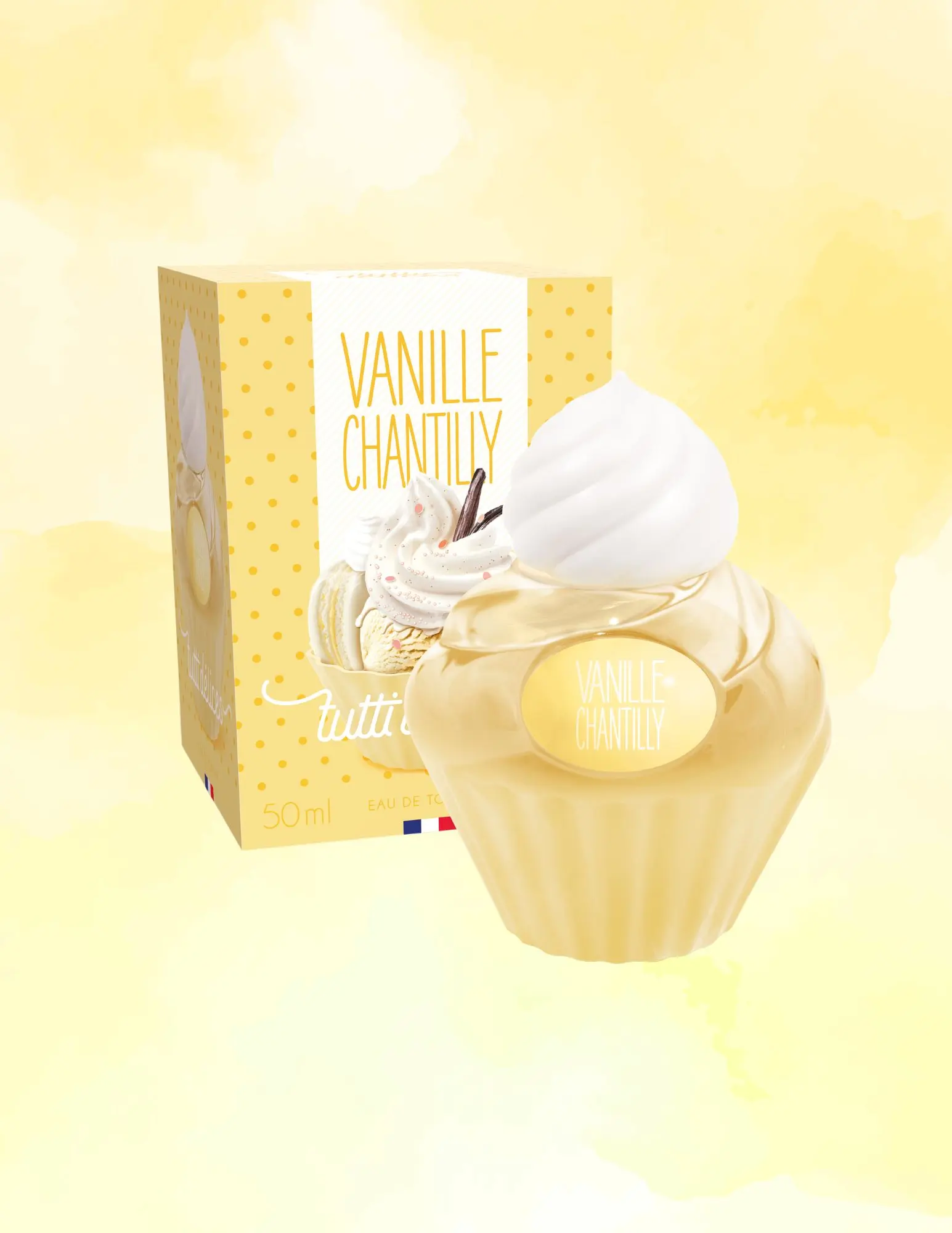 Vanilla Whipped Cream Cupcake Perfume 1.7 oz