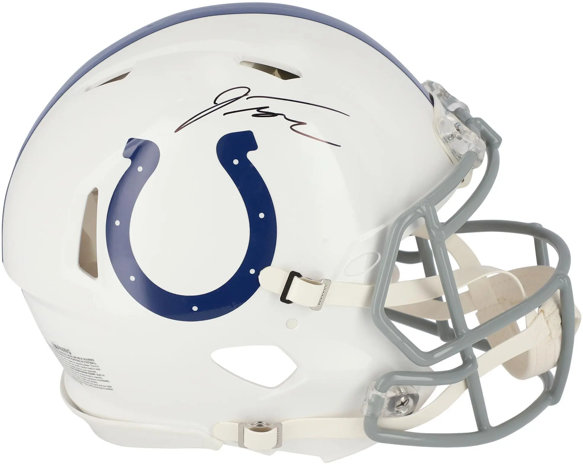 Jonathan Taylor Indianapolis Colts Autographed Riddell Speed Authentic Helmet - Fanatics Authentic Certified