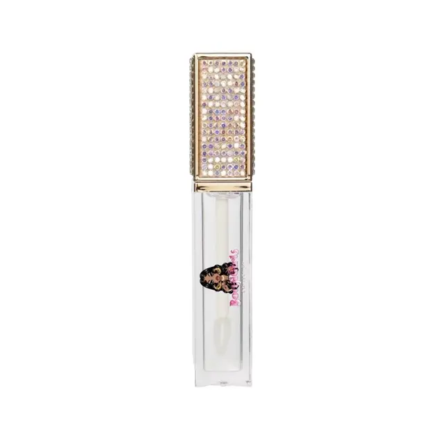 Dream Bubble Lip Gloss with Sparkling Rhinestone Cap and Smooth Application for Glossy Lips