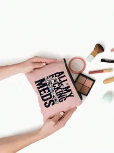 Interesting 'All My Medicines' and Cosmetic Storage Box - a reusable travel medicine box with a unique zipper closure. This is a very suitable gift for women and can be used as a makeup bag.