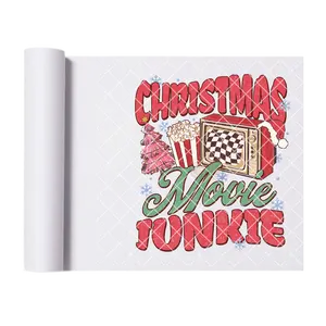 Christmas Movie Junkie DTF Transfer