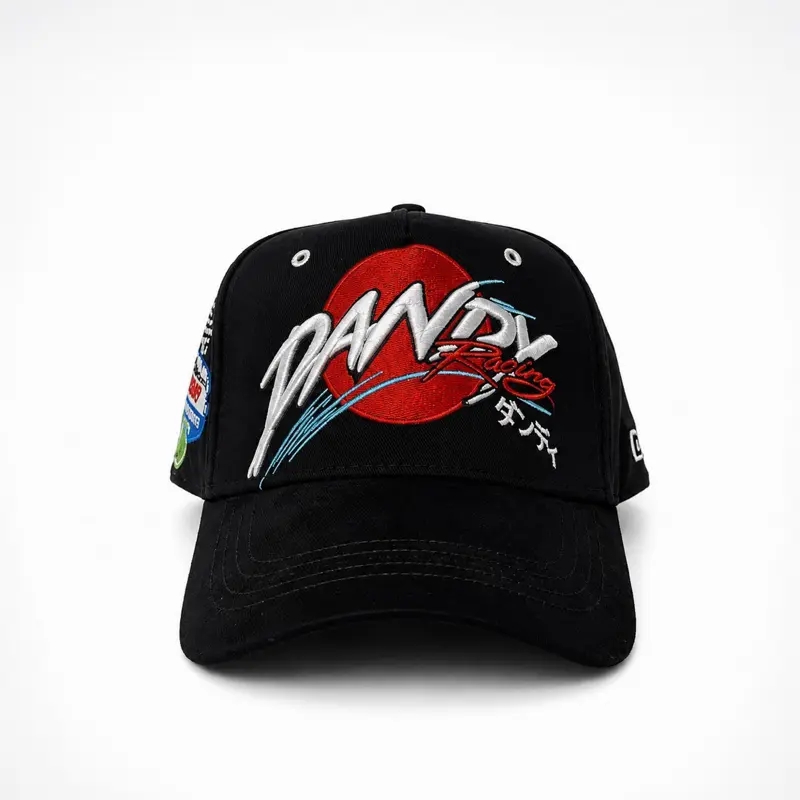 Dandy Hats "DANDY-SON" - Black Snapback Hat Streetwear Baseball Cap