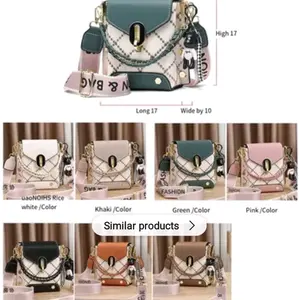 Plaid Off Shoulder Handbag for Women - Fashionable Crossbody & Shoulder Bag