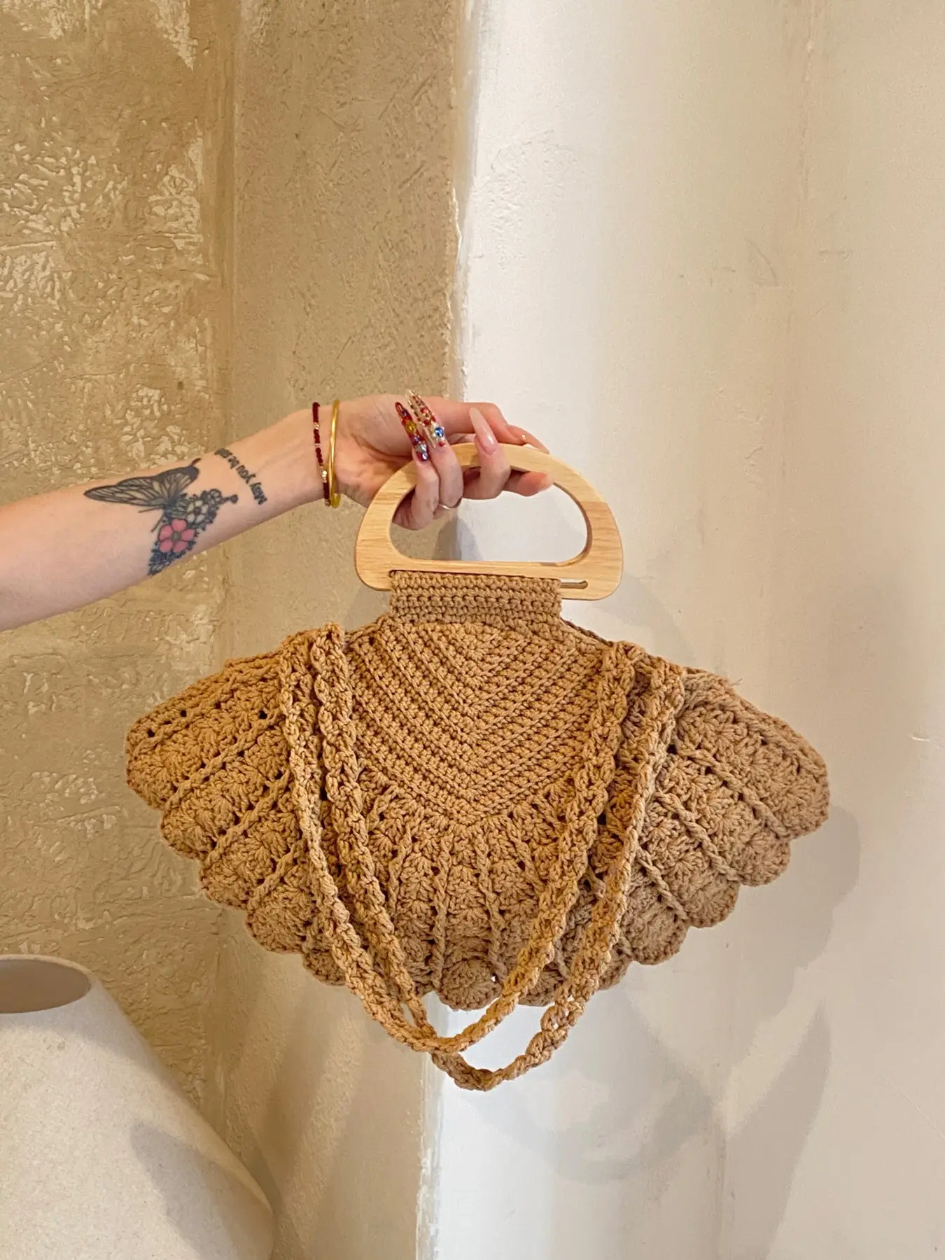 Ladies' fashionable, simple, casual, retro solid color handbag trend ...