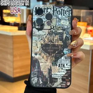 Creative Castle Pattern Phone Case, Shockproof Phone Protective Cover, Phone Accessory Compatible with iPhone 11 12 13 14 15 Pro Max