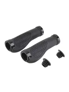 Bicycle handlebars with rubber locks, aluminum alloy horn handles, mountain bike handlebars, straight handlebars, and single handlebars Car handle Bike Handlebar Grip
