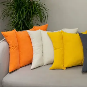 Lumbar Pillow, Soft Polyester Waist Support Cushion for Office Chair, Sofa, Car, Ergonomic Back Pillow for Pain Relief, Solid Color Decorative Throw Pillow