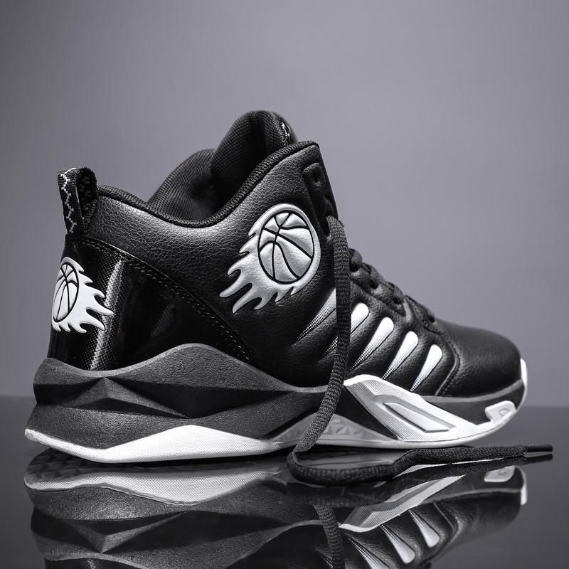 Men's Wear-Resistant Anti-Slip Basketball Shoes for Outdoor Sports Training Low-Top Comfort Lightweight Design Hoopshoes