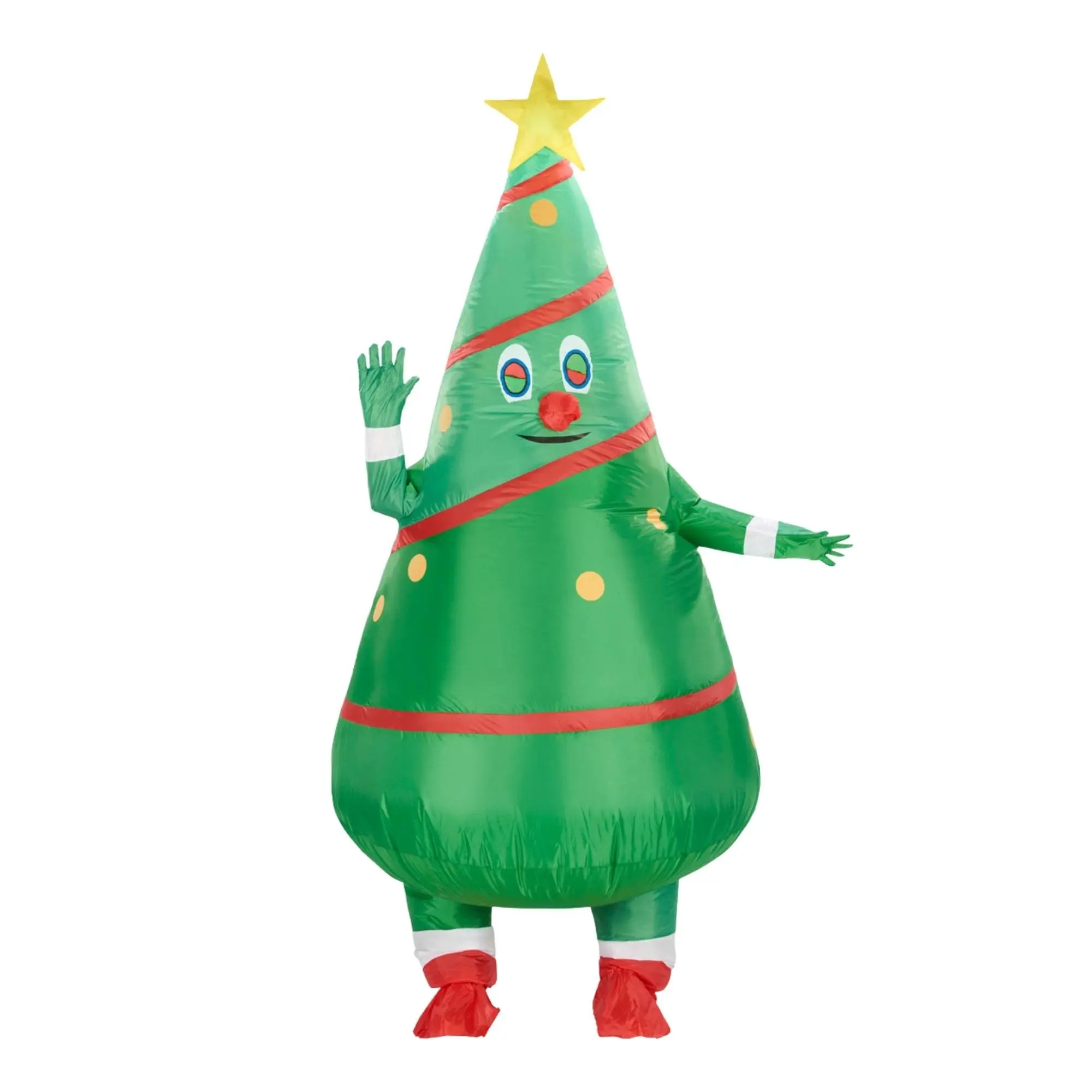 Inflatable Christmas Tree Adult Costume, Clothes, Suit