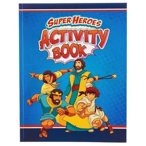 Super Heroes Activity Book: Bible Fun   Paperback – June 7, 2016