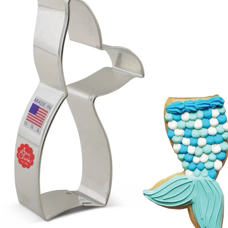 Ann Clark 4” Mermaid Tail Cookie cutter
