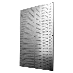 Limited Stock - 48in Custom Pegboard Pack - Two 48in Tall x 16in Wide Galvanized Pegboard Toolboards - 4 Foot Pegboard