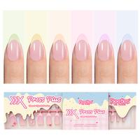 M Almond【Only Nails】Spring Macaron 16Sizes 192Pcs