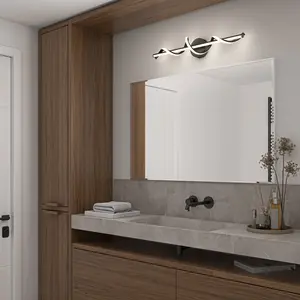 Coda modern LED bathroom vanity light 5 CCT